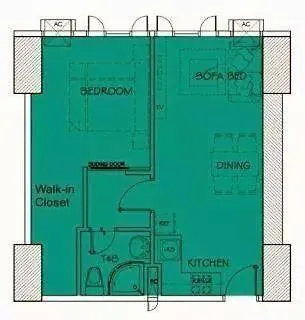 The Beacon 1br For 4, T2, Wifi 300mbps *